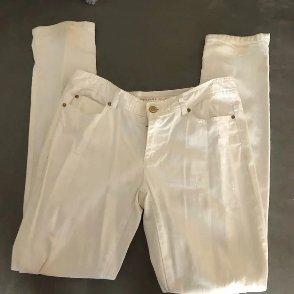 Michael Kors white skinny jeans. - Picture 2 of 12